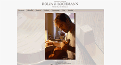 Desktop Screenshot of koljalochmann.com