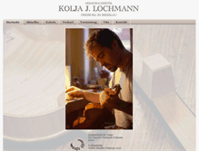 Tablet Screenshot of koljalochmann.com